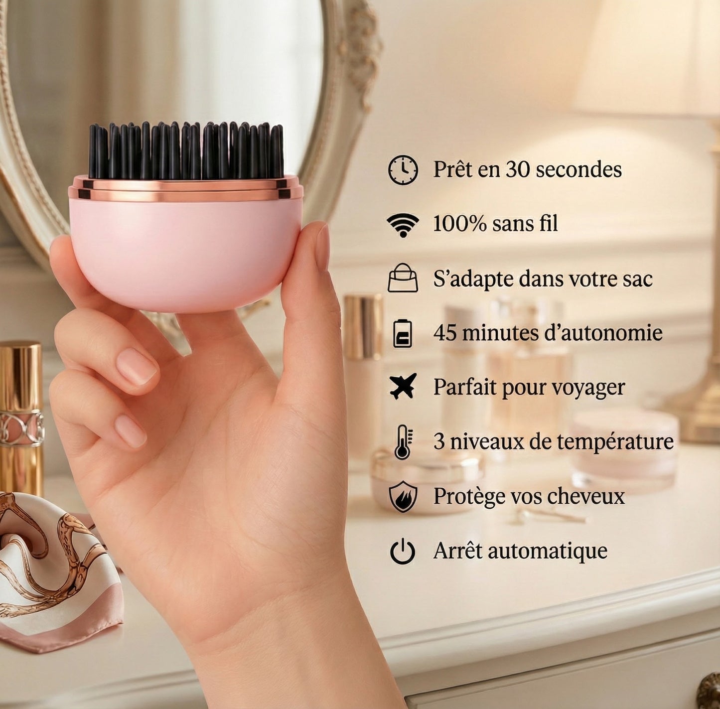 Vélissé Éclat™ - plaque 2 en 1